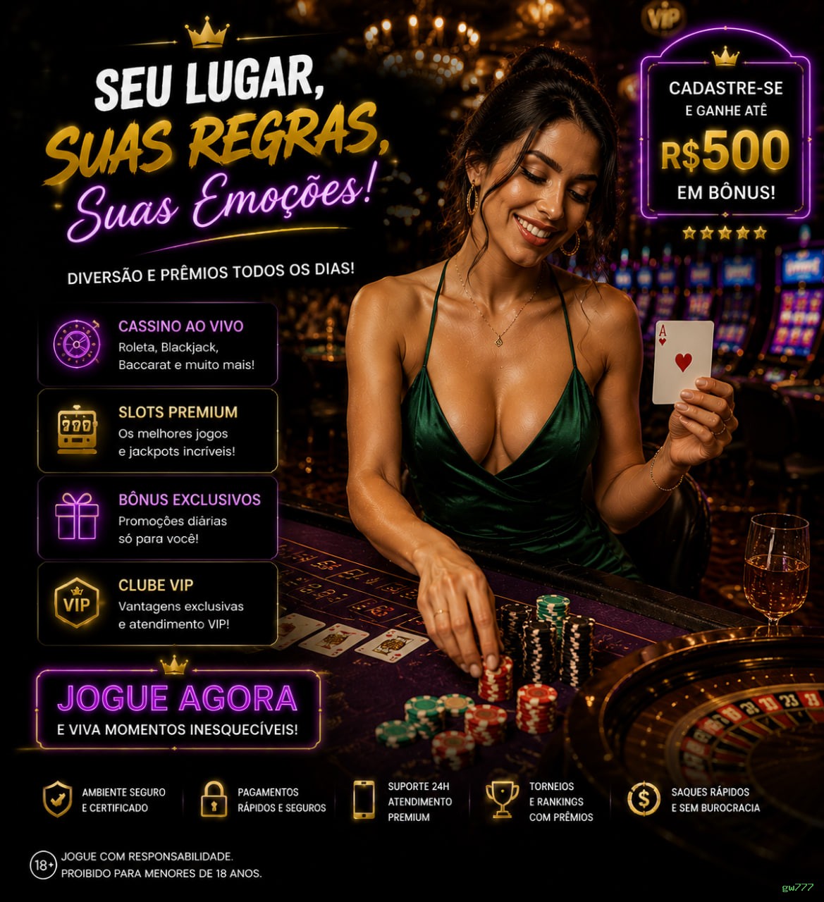 Pagamentos gw777